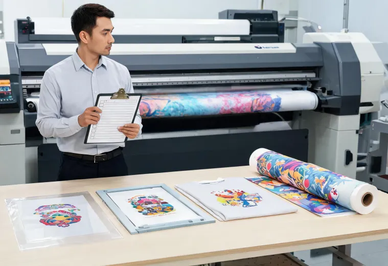 Mutoh application review comparing printed media samples