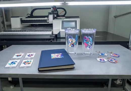 Promotional product UV printing samples